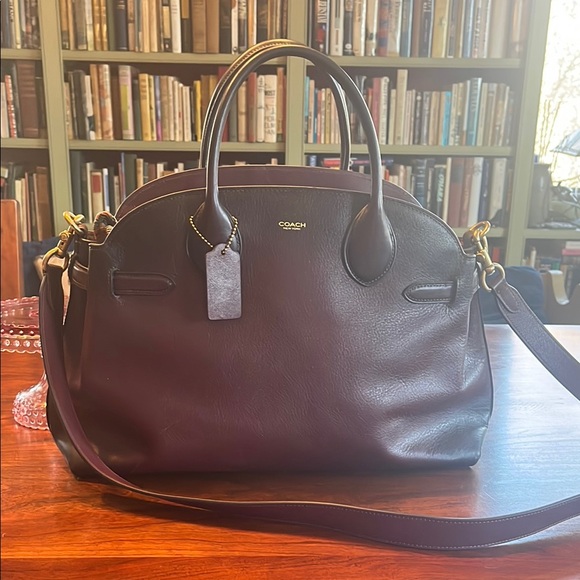 Coach Empire Carryall 40 (Merlot/brushed brass) - Picture 1 of 9